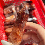 Fire Quartz Tower Point Wholesale