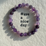 5PCS Amethyst Crystal Bracelet Wholesale