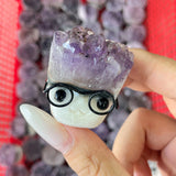 Natural Crystal Amethyst Cluster Buddy Hedgehog Amethyst Hedgehog Wholesale