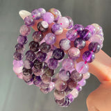 5PCS Amethyst Crystal Bracelet Wholesale