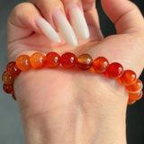 5PCS Light Carnelian Crystal Bracelet Wholesale