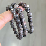 Faced Yooperlite Bracelet 8mm Wholesale