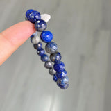 Facet Lapis Lazuli Bracelet 8mm Wholesale