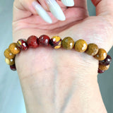 Facet Mookaite Bracelet 8mm Wholesale