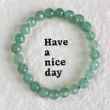Facet Green Aventurine Bracelet 8mm Wholesale