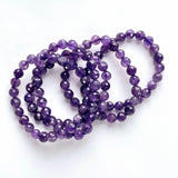 Facet Amethyst Bracelet 8mm Wholesale