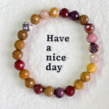 Facet Mookaite Bracelet 8mm Wholesale