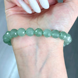 Facet Green Aventurine Bracelet 8mm Wholesale