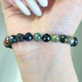 Facet Ocean Jasper Bracelet 8mm Wholesale