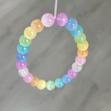 8mm Aura Selenite Crystal Bracelet Wholesale