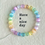 8mm Aura Selenite Crystal Bracelet Wholesale