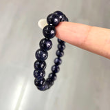 5Pcs Blue Sandstone Crystal Bracelet Wholesale