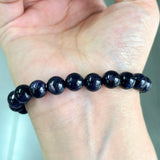 5Pcs Blue Sandstone Crystal Bracelet Wholesale