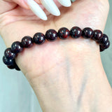 5Pcs 8mm Chicken Blood Crystal Bracelet Wholesale