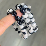 5Pcs 8mm Orca Agate Crystal Bracelet Wholesale