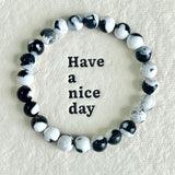 5Pcs 8mm Orca Agate Crystal Bracelet Wholesale