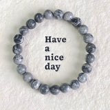 5Pcs 8mm Picasso Jasper Crystal Bracelet Wholesale