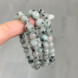 5Pcs 8mm Kiwi Jasper Crystal Bracelet Wholesale