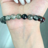 5Pcs 8mm African Blood Crystal Bracelet Wholesale