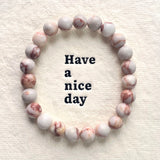 5Pcs 8mm Red Web Crystal Bracelet Wholesale