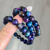 8mm Galaxy Tiger Eye Crystal Bracelet Wholesale