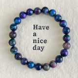 8mm Galaxy Tiger Eye Crystal Bracelet Wholesale