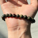5Pcs 8mm Dragon Blood Crystal Bracelet Wholesale