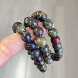 5Pcs 8mm Dragon Blood Crystal Bracelet Wholesale
