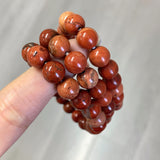 5Pcs 8mm Red Jasper Crystal Bracelet Wholesale