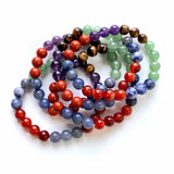 8mm 7 Chakra Crystal Bracelet Wholesale