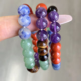 8mm 7 Chakra Crystal Bracelet Wholesale