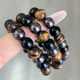 8mm Triple Protection Tiger Eye Black Tourmaline Hematite Bracelet Wholesale