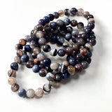 8mm Botswana Agate Crystal Bracelet Wholesale