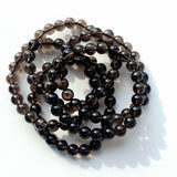 8mm Smoky Quartz Crystal Bracelet Wholesale