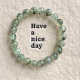 8mm Prehnite Crystal Bracelet Wholesale