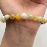 8mm Golden Opal Crystal Bracelet Wholesale