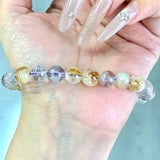 8mm Ametyst/Citrine Crystal Bracelet Wholesale