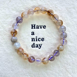 8mm Ametyst/Citrine Crystal Bracelet Wholesale