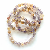 8mm Ametyst/Citrine Crystal Bracelet Wholesale