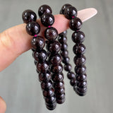 8mm Garnet Crystal Bracelet Wholesale