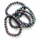8mm Aura Druzy Crystal Bracelet Wholesale