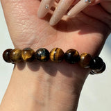 10mm Tiger Eye Crystal Bracelet Wholesale