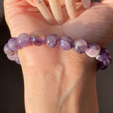 10mm Chevron Amethyst Bracelet Crystal Wholesale