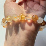 10mm Golden Healer Crystal Bracelet Wholesale