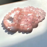12mm Rose Quartz Crystal Bracelet Wholesale