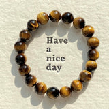 10mm Tiger Eye Crystal Bracelet Wholesale