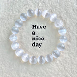 10mm Selenite Crystal Bracelet Wholesale