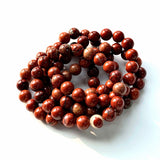10mm Red Jasper Crystal Bracelet Wholesale