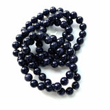 10mm Blue sandstone Crystal Bracelet Wholesale