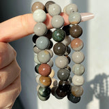 10mm Polychrome Jasper Crystal Bracelet Wholesale